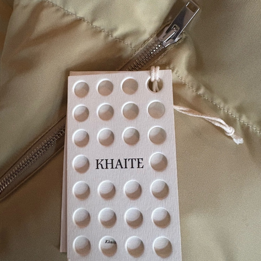 KHAITE Cropped Tan Puffer Jacket - Picture 9 of 11